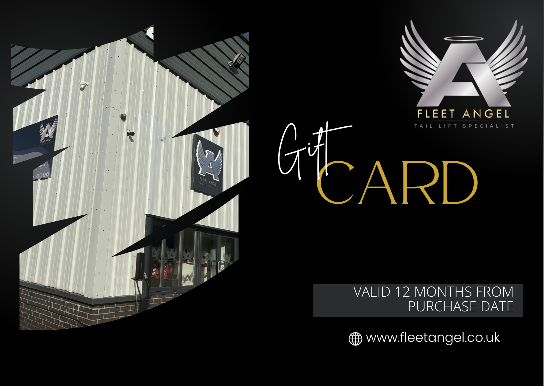 Fleet Angel - Tail Lift & Shutter door Gift card